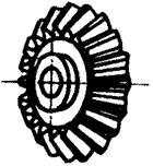 齒輪基本術語錐齒輪、準雙曲面齒輪及其齒輪副