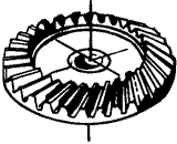 齒輪基本術語錐齒輪、準雙曲面齒輪及其齒輪副