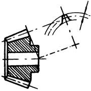 齒輪基本術語錐齒輪、準雙曲面齒輪及其齒輪副