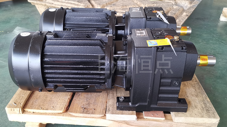 R47系列減速機配電機，黑金剛 實物圖