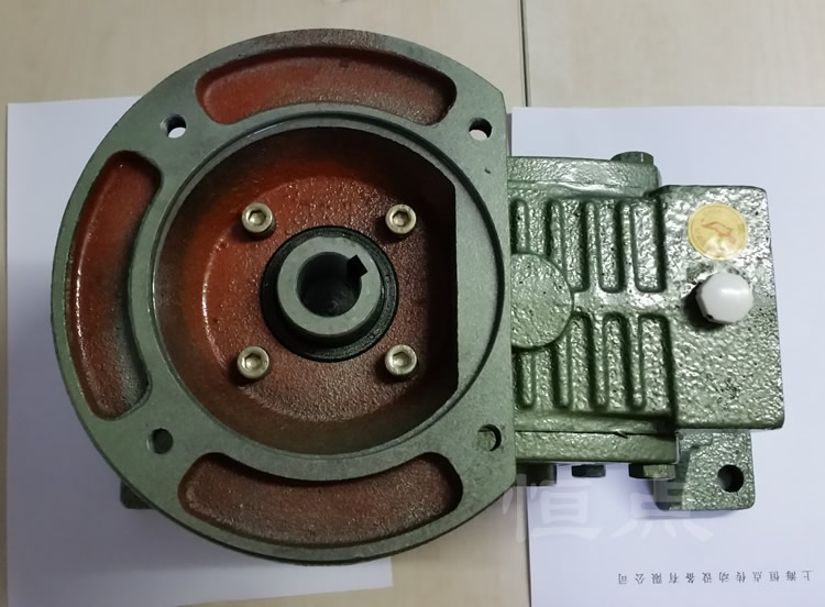 WPWDKT80-20-A減速機 法蘭輸入 通孔輸出 實物圖