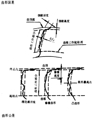 漸開線圓柱齒輪精度齒輪、齒輪副誤差及側隙的定義和代号
